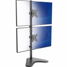 VIVO Dual LCD Monitor Vertical Stand Mount, Fits 2 Ultrawide Screens up to 34