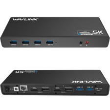 USB-C Docking Station 4K Dual Monitor 2x HDMI 2x DP for Dell/HP/Surface/Lenovo picture