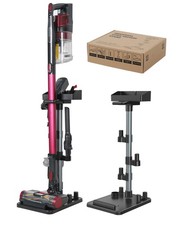 Cordless Vacuum Stand, Adjustable Height, 7 Accessory Holders, Storage Box, V... picture