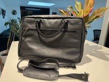 Brand New Genuine Leather Executive Laptop Bag — Timeless & Elegant picture