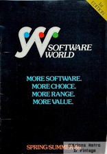 Software World Catalogue Spring/Summer 1986 – 32‑Page Colour Illustrated UK picture
