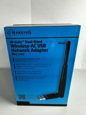 x1 Hawking Tech Hi-Gain Dual-Band Wireless AC USB Network Adapter HD65U 8o2.11ac picture