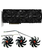 For PNY RTX4070ti 4070tiS VERTO Triple Fan Graphics Card Cooling Fan picture