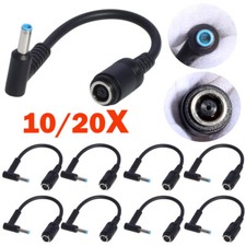 10/20PCS DC Power Charger Converter Adapter Cable 7.4mm - 4.5mm For HP Blue Tip picture