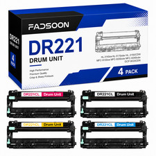 DR221CL 4PK BK/C/M/Y Combo Drum HL-3140CW HL-3170CDW 3180CDW MFC-9130CW 9330CDW picture