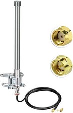 Bingfu Outdoor Lora 915mhz Antenna 5dBi with 3.3ft Low Loss RG58 Extention Cable picture