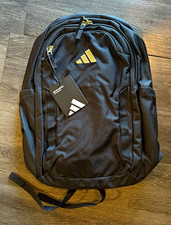 adidas Amplifier Backpack Laptop Sleeve Black/Gold KL2308 picture