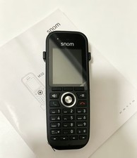 Brand New In Box Snom M430 Wireless DECT VoIP Phone Set M400 Base & M30 Handset picture