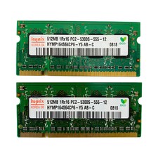 Hynix 1GB (512MB x2) PC2-5300S-555-12 HP 437534-864 RAM Laptop Memory OEM picture