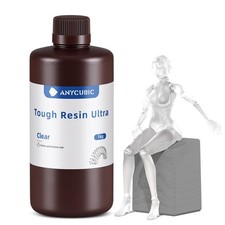 ANYCUBIC Ultra Tough Resin Color Clear Size 1kg picture