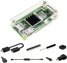 Raspberry Pi Zero Case, iUniker Case for Raspberry Pi Zero 2 w, with Heatsink, H picture