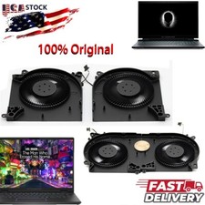 OEM A Pair CPU + GPU Cooling Fan for DELL Alienware M15 M17 R3 R4 R5 R6 Laptop picture