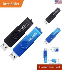 32GB USB Flash Drives 2 Pack 32GB Thumb Drives Memory Stick Jump Drive with L... picture
