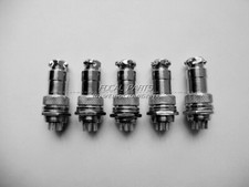 5pcs Aviation Plug Male Female Wire Panel Metal Connector 16mm 9 pin GX16-9 M47 picture