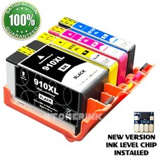 4pk 910XL Ink Cartridges for HP OfficeJet Pro 8010e 8020e 8022e 8025e 8028e picture