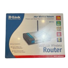 D-Link DI-514 Air Wireless Network Router 802.11b WiFi 11Mbps 4 Port picture