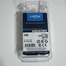 Crucial 4GB DDR3L-1600 SO-DIMM 204-Pin CL11 1.35V CT51264BF160B picture