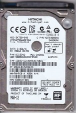 Hitachi HTS547564A9E384 p/n: 0J15342 mlc: DA3931 Thailand 750GB SATA HDD 7706 picture