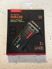 WD_BLACK SN8100 1TB SSD + Heatsink - Brand new, unopened picture