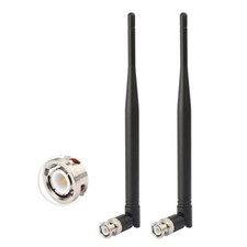 Bingfu Wireless Microphone Receiver Antenna UHF 400MHz 433MHz BNC Antenna 2-Pack picture