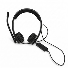 Logitech H540 USB Computer Headset Noise Canceling Mic On-Ear Wired Black picture