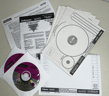 Fellowes NEATO MediaFACE II/2 v2.3 Media Labeling Software CD and Labels picture
