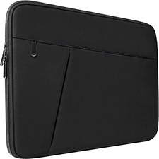 BOOEUDI LAPTOP CASE SLEEVE 15.6 INCH DURABLE SHOCKPROOF PROTECTIVE - BLACK picture
