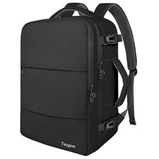 Travel Laptop Backpack Men Women TSA Approved 35L Carry On Suitcase Black 15.... picture