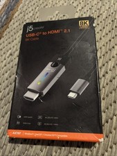 J5Create USB-C to HDMI 2.1 8K Cable JCC157 Plug and Play Connection picture