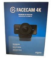 Elgato Facecam 4K, 60 FPS Webcam with DSLR-Like Quality picture