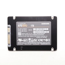 Samsung 870 EVO 1TB 2.5 SATA III SSD MZ-77E1T0 Tested Good Health picture