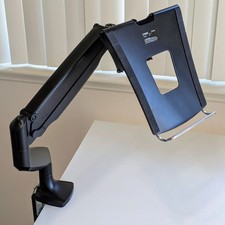 Kensington SmartFit One-Touch Monitor Arm + Chief Kontour Laptop Tray - BLACK picture