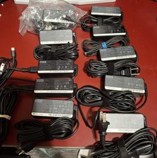 LOT x10 Lenovo 45W USB-C Power Adapter Charger for Chromebook Laptop etc TESTED picture
