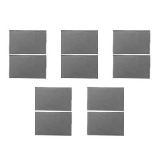 10Pcs Reusable Microfiber Screen Cleaning Cloth for Laptops Dark Grey picture
