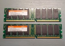 Hynix 512MB DDR 400MHz CL3 PC3200U-30330 RAM HYMD264646B8J-D43 picture