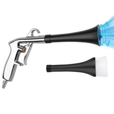 Air Cleaning Gun with 2 Nozzles - Powerful Dry Dust Blaster for Car Detailing, A picture