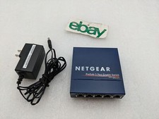 NetGear GS105 v3 ProSafe 5-Port Gigabit Switch with AC Adapter FREE S/H picture