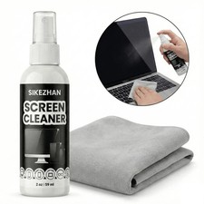 SIKEZHAN Screen Cleaner Kit with Polishing Cloth - Streak-Free Spray for MacBook picture