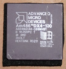 *NOT WORKING* AMD Am486 DX4-100 NV8T 100MHz 486 CPU picture