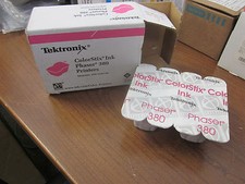 Tektronix ColorStix Ink # 016-1542-00 MAGENTA ***2 PER BOX *** (NEW) picture