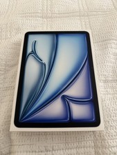 EMPTY BOX ONLY Apple iPad Air 11-inch M4 Blue 128GB Wi-Fi Retail Box A3459 picture