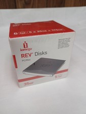 New Iomega REV 35GB Removable Hard Disks 5 Pack Total Memory 175GB PC/Mac picture