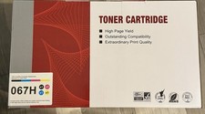 Compatible 067H Toner Cartridge (Black, Cyan, Magenta, Yellow) for Canon Printer picture