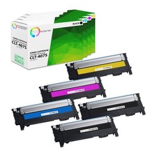 TCT 5PK CLT407S Color Toner Cartridge Set For Samsung CLP320 CLP325 CLX3180 picture