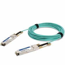 AddOn Cisco QSFP-100G-AOC15M Compatible TAA Compliant 100GBase-AOC QSFP28 to picture