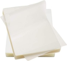Thermal Laminating Pouches 8.9 x 11.4, 3Mil Thickness, Crystal Clear Finish, 100 picture