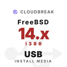 FreeBSD 14.x i386 Bootable/Live Install USB NEW picture
