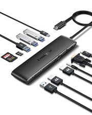 Lemorele adapter hub 3.2 usb 10 GBPS pd 100w 4k hdmi tf /sd for PC desktop lapto picture