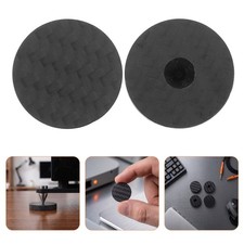 4 Pcs Carbon Fiber Speaker Feet Home Audio Vibration Pads Hifi Accessories picture