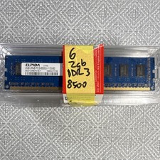 Elpida DDR3 DIMM 12GB BUNDLE (6x2GB) PC3-8500U-7-10-B0 1066MHz Memory Modules picture